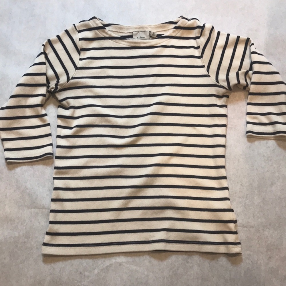 LL Bean boatneck shirt